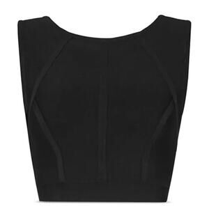 BCBG Fenella Crop Top, Black, Size Small, NWT